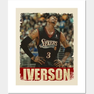 Allen Iverson - NEW RETRO STYLE Posters and Art